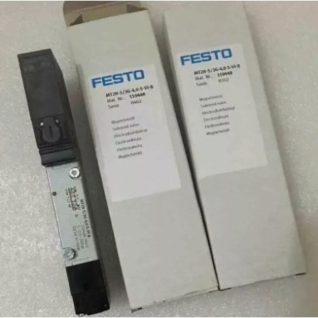 Festo MT2H-5/3G-4,0-S-VI-B 5/3-Way Solenoid Valve – Specifications and Pricing