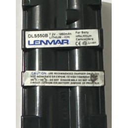 Lenmar DLS550B 7.2V 2000 mAh Lithium-Ion Battery Pack