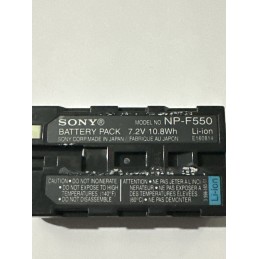 Sony NP-F550 7.2V InfoLITHIUM Rechargeable Battery Pack