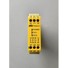 Pilz PNOZ X1 Safety Relay – Reliable Monitoring of E-STOP and Safety Gates