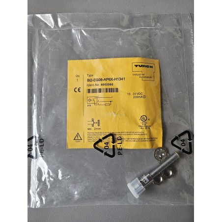 TURCK BI2-EG08-AP6X-H1341 Inductive Proximity Sensor – Specifications and Features