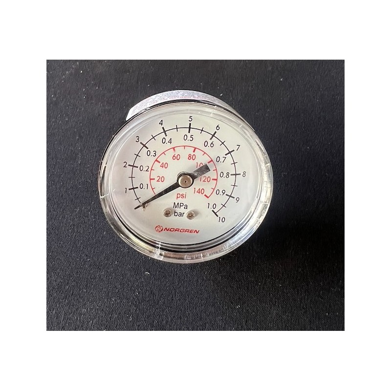 Norgren 18-015-013 Air Pressure Gauge – 50 mm Dial, 0-10 bar Range