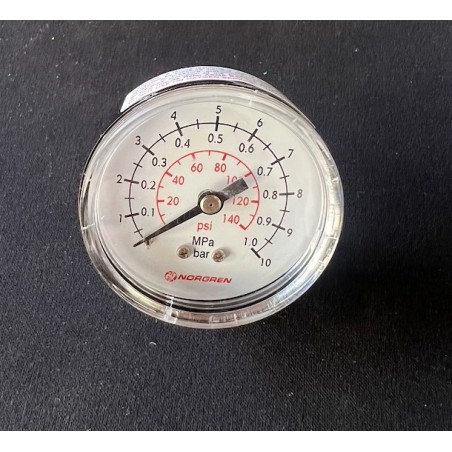 Norgren 18-015-013 Air Pressure Gauge – 50 mm Dial, 0-10 bar Range