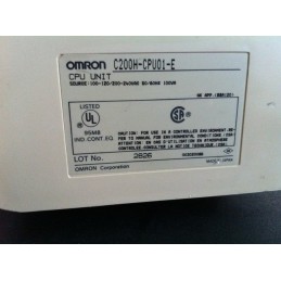 OMRON CPU MODULE C200H-CPU01-E