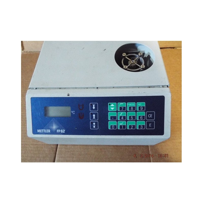 Mettler FP62 105974 Precision Melting Point Apparatus for Laboratory