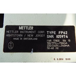 METTLER FP62