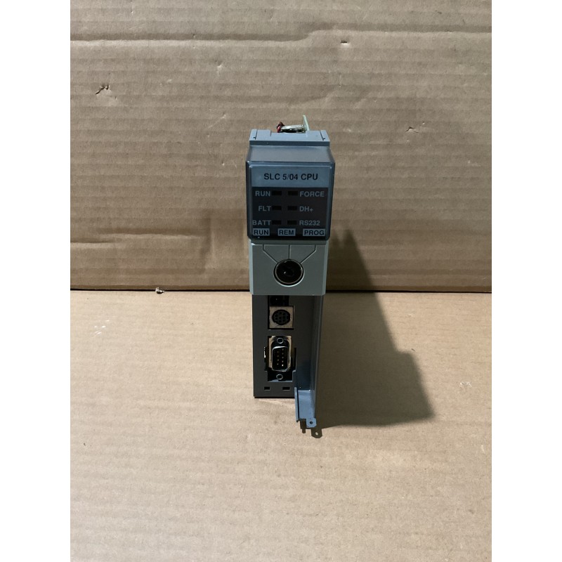 Allen-Bradley 1747-L542/B SLC 5/04 Processor – 32K Memory, RS-232 & DH+ Ports