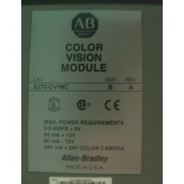 ALLEN BRADLEY COLOR VISION MODULE 5370-CVIMC