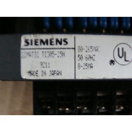 SIEMENS TI-305-25N INPUT MODULE 115VAC W/REMOVABLE TERM BLOCK 16