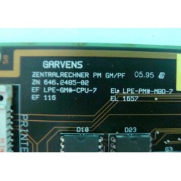 GARVENS PC BOARD /LPE-GM-CPU-7 /646.2485-02