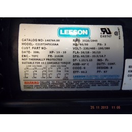  LEESON MOTOR C215T34FK10AA