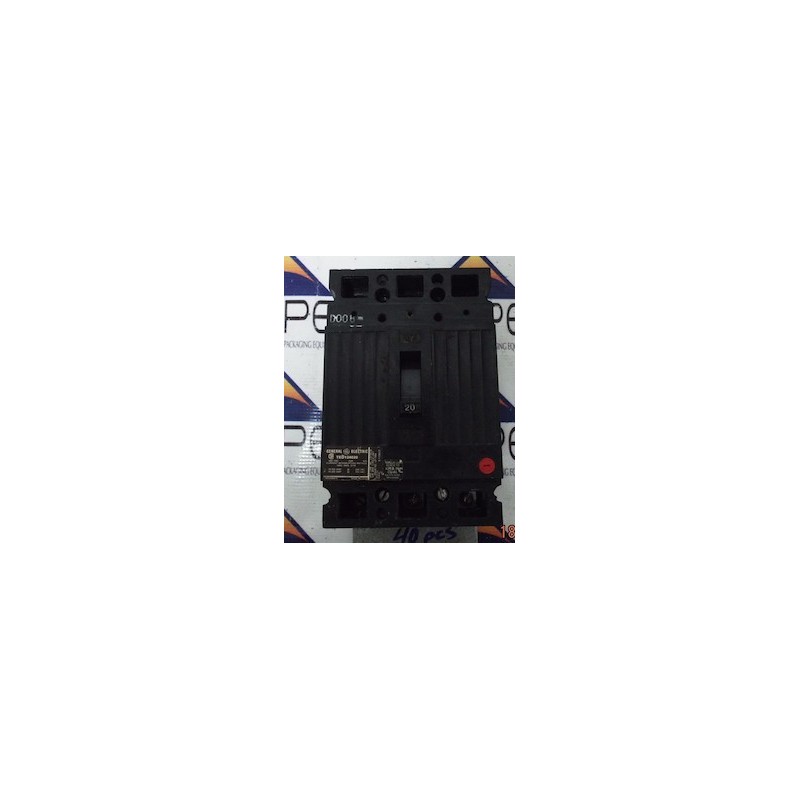 GENERAL ELECTRIC CIRCUIT BREAKER TED134020