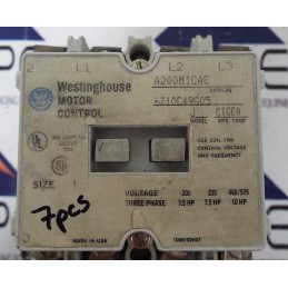 WESTINGHOUSE MOTOR CONTROL STARTER CONTACTOR A200M1CAC