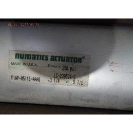 NUMATICS ACTUATOR AIR CYLINDER F1AP 0SI1E AAA0