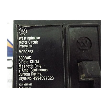 Westinghouse MCP0358