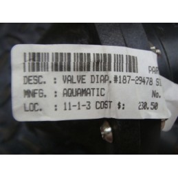 AQUA MATIC VALVE DIAP 187-29478