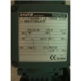 BAUER GEAR REDUCER BSO4-31V / DO4LA4-TF