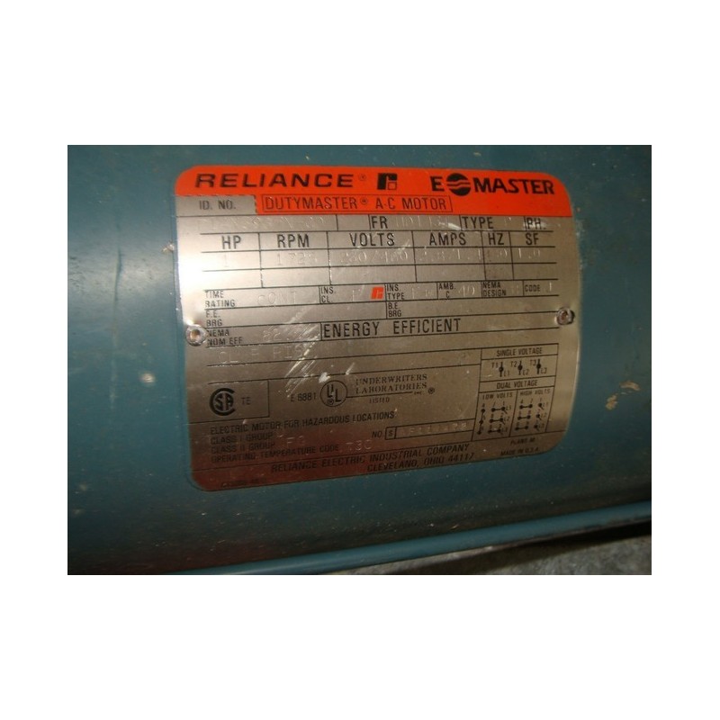 RELIANCE ELECTRIC  AC MOTOR P14X3967N-CD    