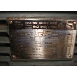 WORLDWIDE INDUSTRIAL ELECTRIC MOTOR 18-182T CC006A