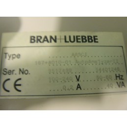 BRAN+LUEBBE AUTO ANALYZER II SYSTEM CONTROL INTERFACE AASCI