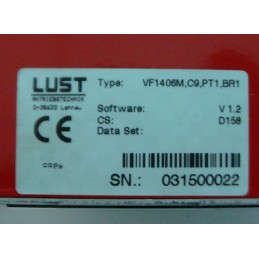 LUST SERVO AMPLIFIER VF1406M,C9,PT1,BR1