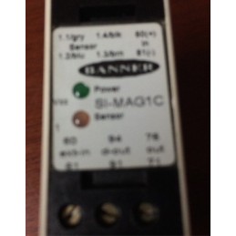  Banner SI-MAG1C Safety Interlock Relay 