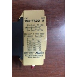 Allen Bradley 195-FA22 Contact Block