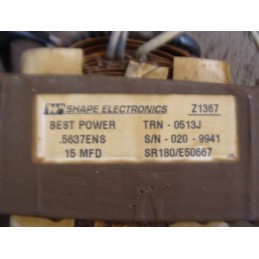 SHAPE ELECTRONICS Z1367 BEST POWER TRN-0513J