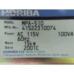 HORIBA MPA-510