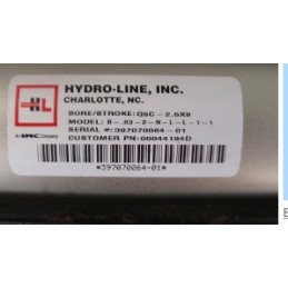 HYDRO LINE Q5F-2.5X8 B-1-2-N-L-L-1-1 CYLINDER PNEUMATIC