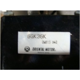 ORIENTAL MOTOR MOTOR 5GK36K W/ SPEED CONTROLLER PS540-411