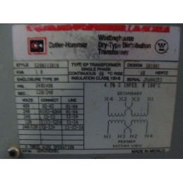 CUTLER HAMMER S20N14S01N TRANSFORMER