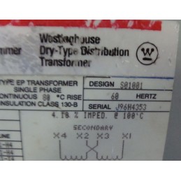 CUTLER HAMMER S20N14S01N TRANSFORMER