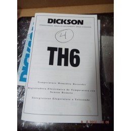 DICKSON TH601 TEMPERATURE HUMIDITY RECORDER