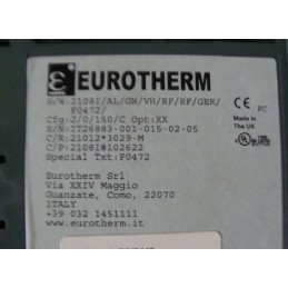 EUTHERM 2108I/AL/GN/VH/RF/GER/F0472