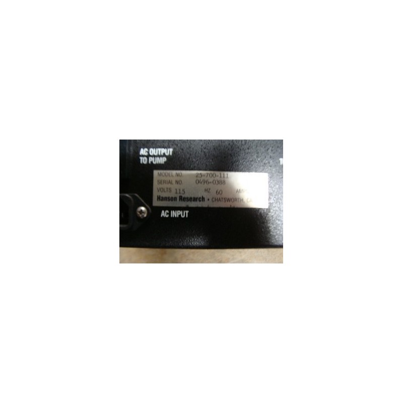 HANSON RESEARCH TEMPERATURE CONTROL 25-700-111