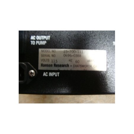 HANSON RESEARCH TEMPERATURE CONTROL 25-700-111