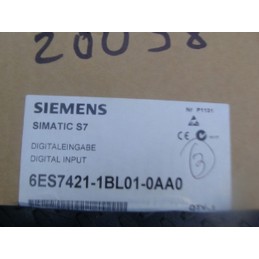 SIEMENS MODULE INPUT 6ES7421-1BL01-0AA0