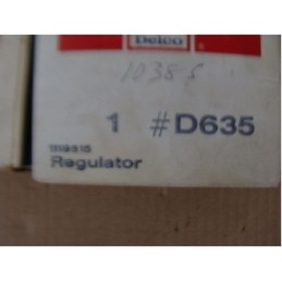 DELCO D635 REGULATOR