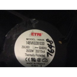 ETRI Cabinet Cooling Fan 148VK-0281030 208-240V 