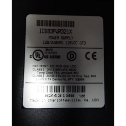 GE FANUC IC693PWR321X