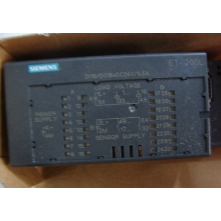 SIEMENS 6ES7-133-1BL01-0XB0 BLOCK 16DI-16DO 24VDC