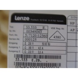 LENZE D-31763 BRAKING CHOPPER