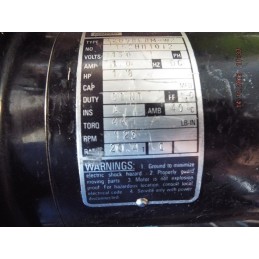 BODINE ELECTRIC GEAR MOTOR 32D5BEPM-W2