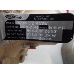 CASHCO 1/2¨ NPT D SST/GI/S4N AD1274-001-08