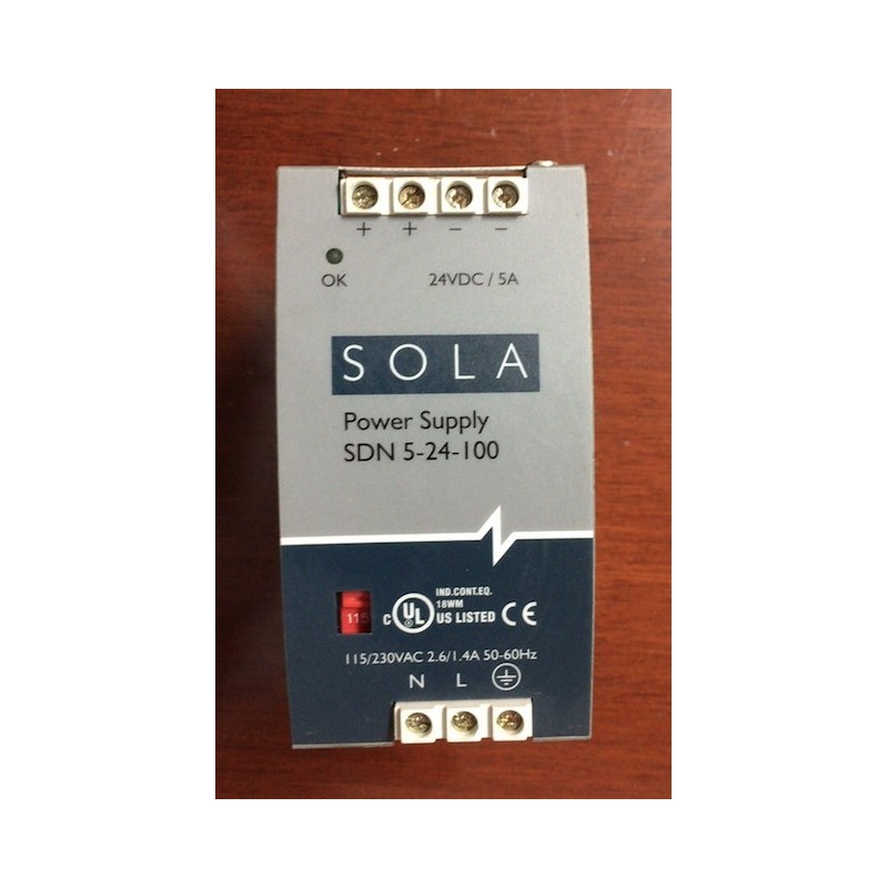 SOLA SDN5-24-100 POWER SUPPLY