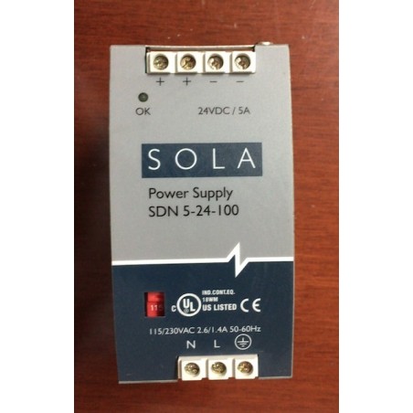 SOLA SDN5-24-100 POWER SUPPLY