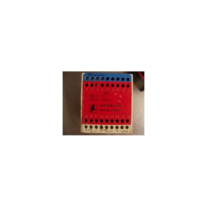 PEPPERL+FUCHS RELAY OUTPUT WE77/EX1-2U