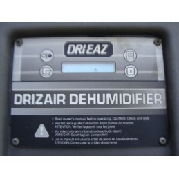 DRI-EAZ DRIZAIR LGR-2000 COMMERCIAL DEHUMIDIFIER