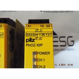 PILZ SAFETY RELAY PNOZ X2P, 48-240 VAC/DC